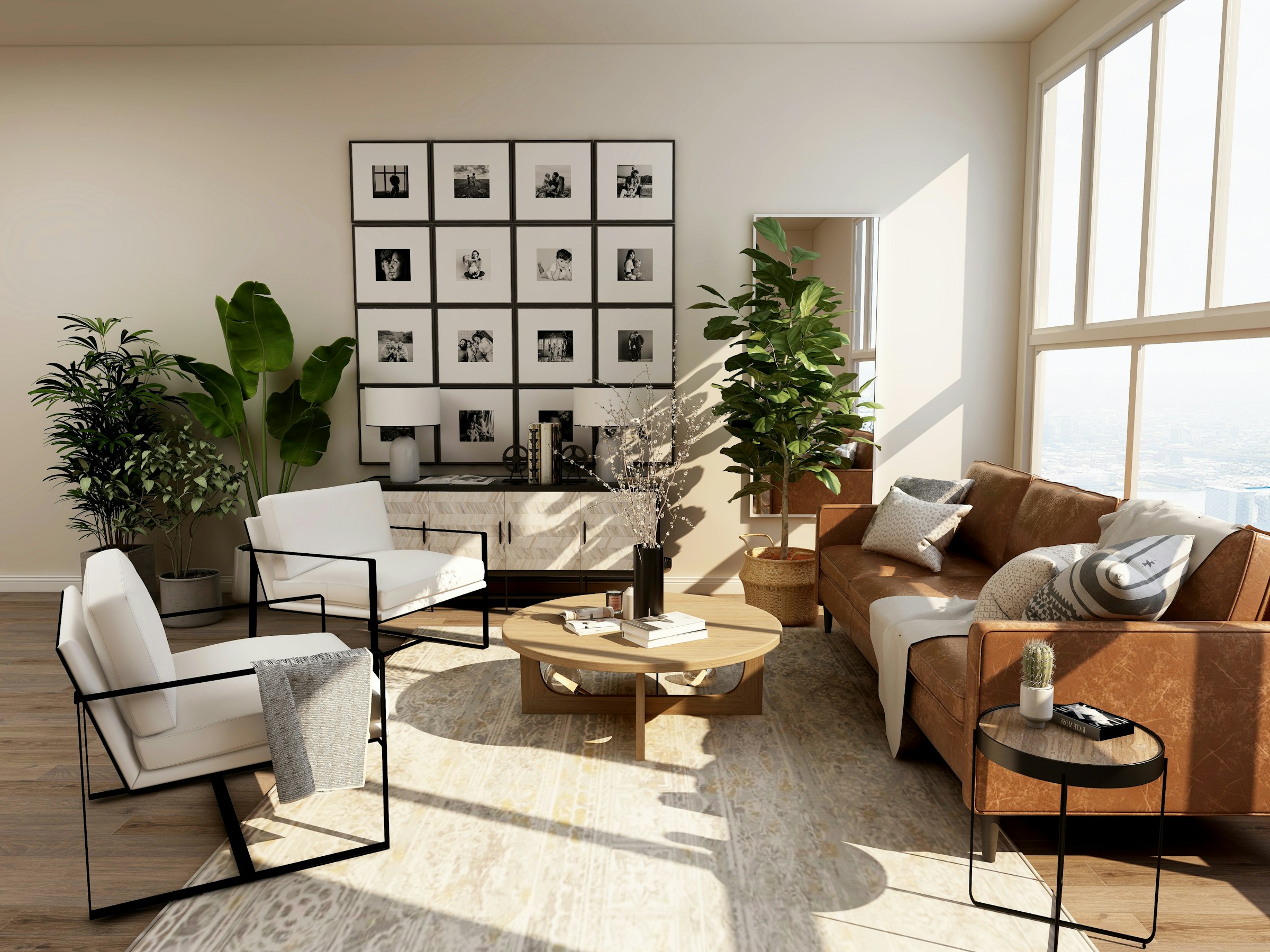 Beautifully maintained home interior